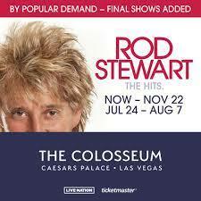 Rod Stewart Announces Final Shows Of His Critically Acclaimed 13-Year Las Vegas Residency