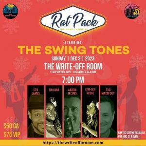 The Swing Tones Are Set To Transform The Write-off Room Into A Haven Of Timeless Elegance And Holiday Cheer For Their Much-anticipated Rat Pack Holiday Tribute