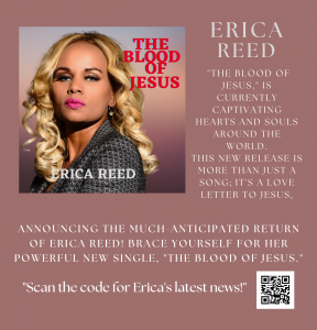 Gospel Singer Erica Reed To Unveil Highly Anticipated Single "The Blood Of Jesus"