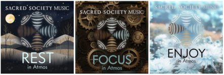 Ambient Music Collective Sacred Society Provides Sound Therapy Via "Rest," "Focus" & "Enjoy"