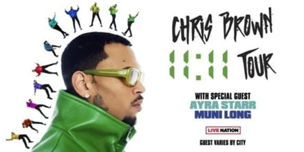 Chris Brown Reveals Details Of North American Dates Of The '11:11 Tour'