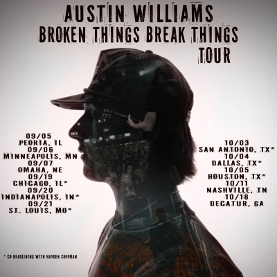 Country Breakout Austin Williams (87M Streams) Announces First-Ever Headline Tour