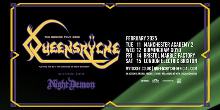 Queensryche Announce One-Off London Performance Playing Debut EP And Album, The Warning, In Full