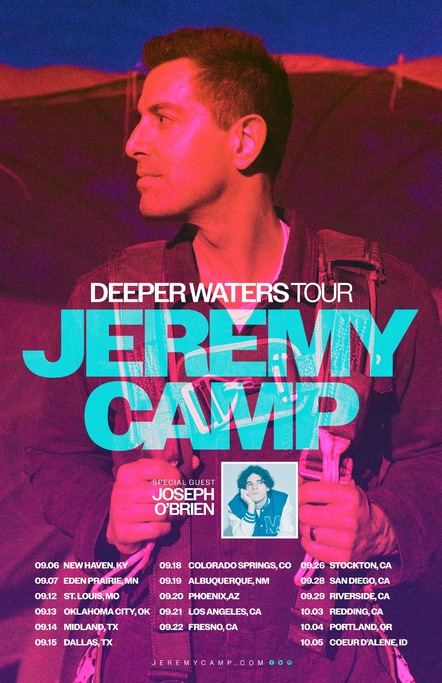 Jeremy Camp Announces 17-Date ﻿'Deeper Waters' Tour