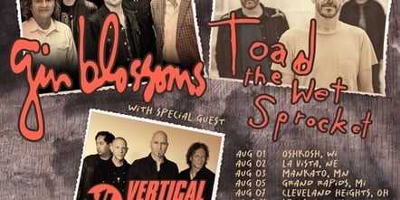 Gin Blossoms & Toad The Wet Sprocket Launch Summer Tour Next Week!