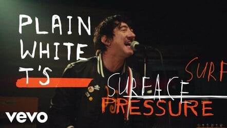 Plain White T's 'Surface Pressure' Video Debuts Amidst A Whole New Sound Chart Success