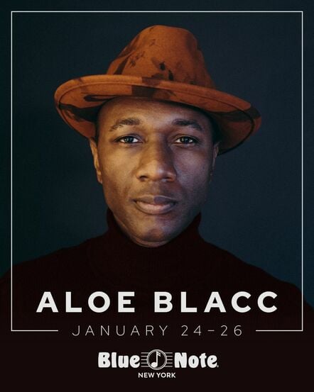 Aloe Blacc Announces Three-Night Residency At NYC's Blue Note January 24 - 26, 2025