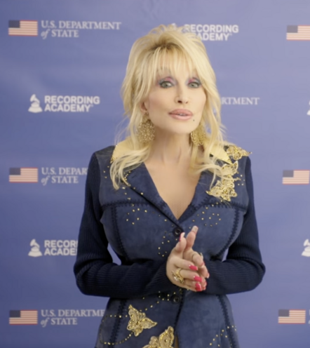 Dolly Parton Receives Recording Academy And US Department Of State's 2024 PEACE Through Music Award