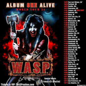 W.A.S.P. Debut The W.A.S.P. Museum As Part Of Their Album One Alive Tour VIP Experience