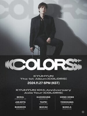 Kyuhyun To Embark On 'Colors' Asia Tour In December 2024