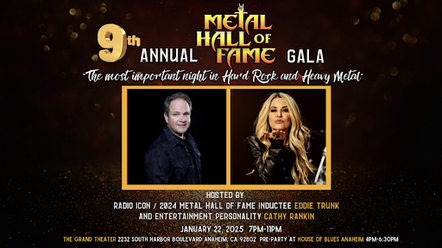 Metal Hall Of Fame Announces 2025 Inductees For 9th Annual Gala Induction Ceremony