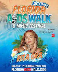 Florida AIDS Walk Turns 20 With Headliner Rita Ora