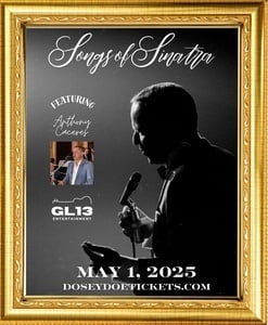 Jazz Singer Anthony Caceres Pays Tribute To Frank Sinatra On May 1 At Dosey Doe - The Big Barn