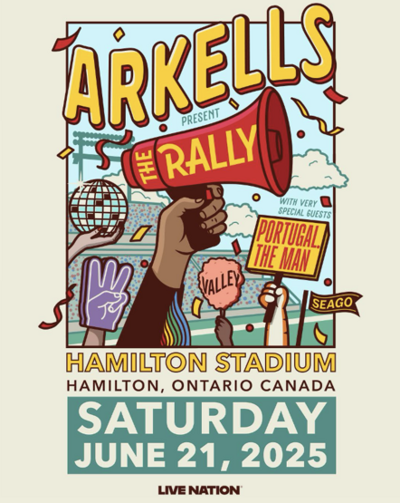 Arkells Present "The Rally" With Special Guests: Portugal. The Man, Valley, Seago