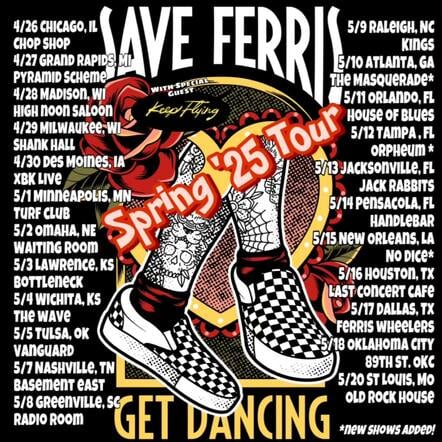 Save Ferris Returns With New Single And Video "Get Dancing"