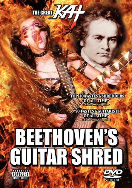 Nonelouder's Review Of The Great Kat's Revolutionary 'Beethoven's Guitar Shred' DVD