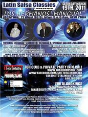 Total Industry Celebrates Latin Salsa Classics Saturday