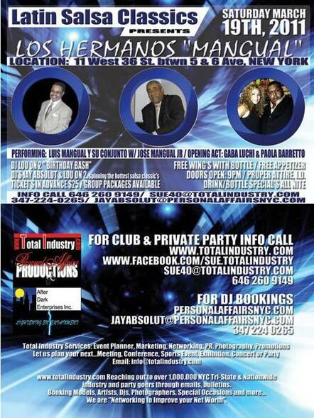 Total Industry Celebrates Latin Salsa Classic's Saturday