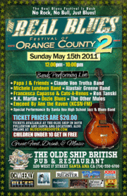 Real Blues Festival 2 Of Orange County Is Back!!!