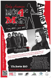 Rock 4 Ms Tour - 9 Cities; 11 Days; 1 Great Cause - Aimie Laws Sets Out To Help The Fight Against Multiple Sclerosis