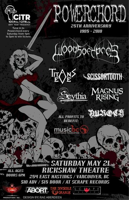 Metal Radio Show 'Powerchord' Celebrates 25 Years With Epic Concert On May 21, 2011