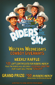 Riders In The Sky Present Western Wednesdays At The Station Inn Every Wednesday In May At 9pm $20 Tickets