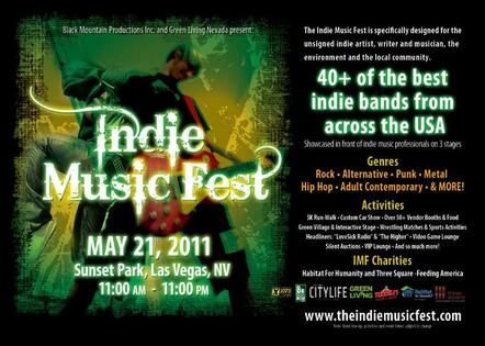 1st Annual 'Indie Music Fest' To Be Held At Sunset Park In Las Vegas