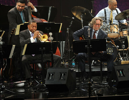 Wynton Marsalis And Eric Clapton Play The Blues Erupts Onto The Big Screen Featuring Sold-out Performance From Jazz At Lincoln Center