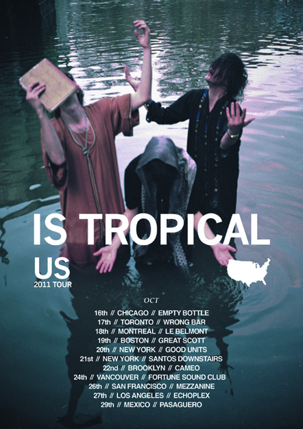 UK Buzz Trio Is Tropical's 4 CMJ Show Details + Debut Native To Out + First Ever USA Tour