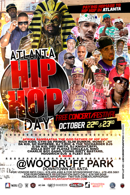 Atlanta Hip-hop Day Welcomes Afrika Bambaataa To Honor Atlanta's Prominent In Hip-hop