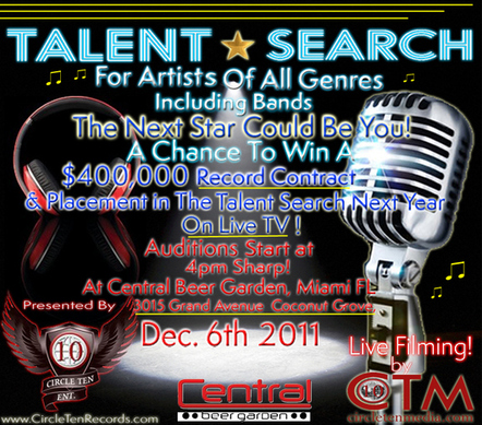 Circle Ten Records Talent Search 2011