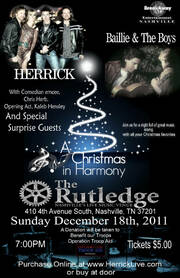A Christmas In Harmony, December 18th, 2011