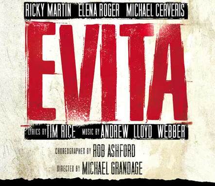 Masterworks Broadway Releases The New Broadway Cast Recording Of Evita - The Complete Recording Available June 26, 2012