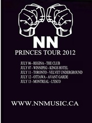 Edmonton Punk Grunge Rockers N.N. Announce Eastern Canadian Princes Tour