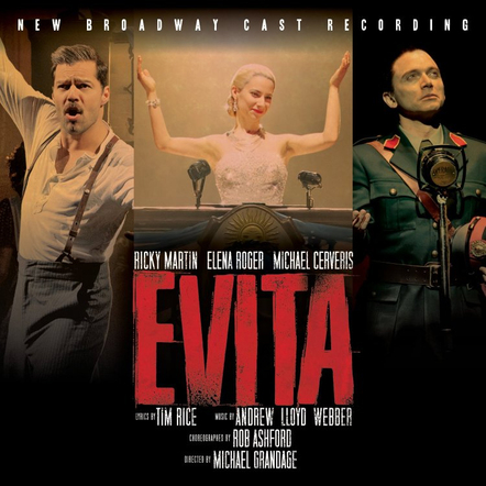 The New Broadway Cast Recording Of Evita Debuts At No 1 On The Cast Album Chart