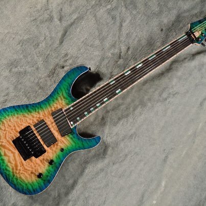 Xander Demos Unveils Completed Signature Model XD727 From McNaught Guitars