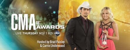 Full List Of Nominees For "The 46th Annual CMA Awards"