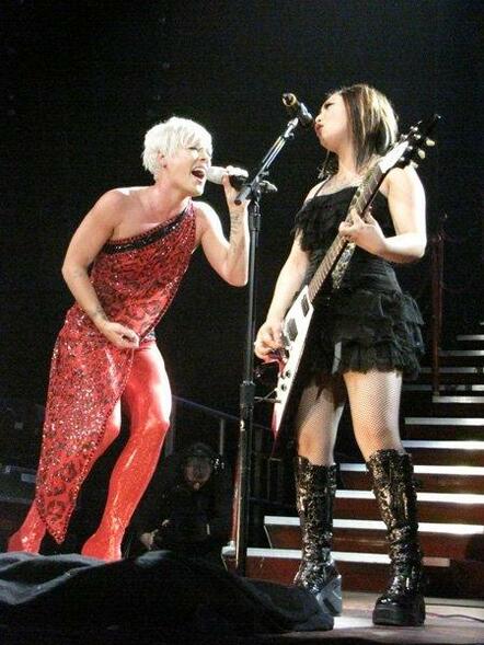 Canadian Musician Kat Lucas Reunited With Pink For CD Promo & 2013 World Tour