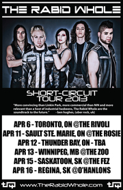 The Rabid Whole Announce Short-circuit Canadian Tour