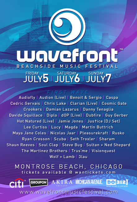 Wavefront Music Festival Announces First Wave Artist Lineup