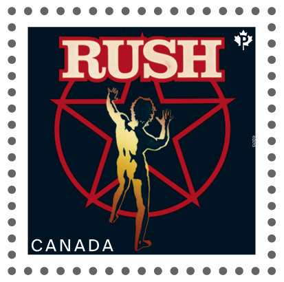 Rush Gets A Stamp!