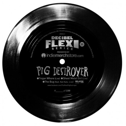 Pig Destroyer: Streaming Decibel Magazine 100th Issue Exclusive Flexi Track
