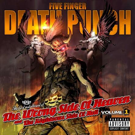 Batman Illustrator Creates Five Finger Death Punch's New Album Art