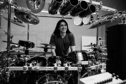 Mike Mangini At Home