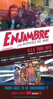 Enjambre, One Of Mexicos Most Successful Groups With The Strongest Drawing Power Announce Their US Tour