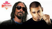 Snoop Dogg And Afrojack Unite At EMAs!