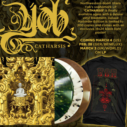 YOB: Doom Metal Classic "Catharsis" To See Deluxe Vinyl Re-issue