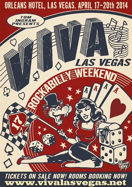 The World's Largest Rockabilly Event, "Viva Las Vegas Rockabilly Weekend" Is Coming April 17 With 4 Days Of Nonstop Festivities
