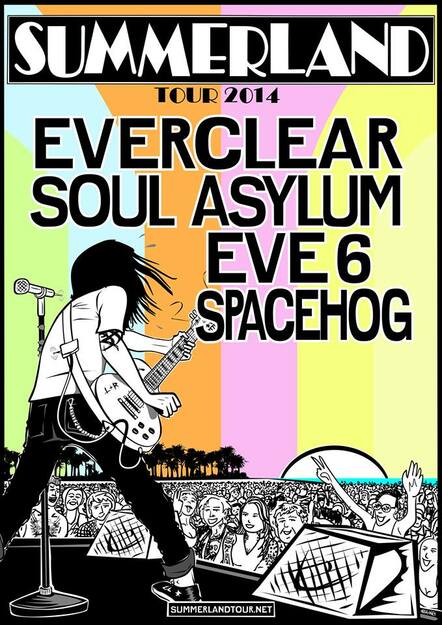 "Summerland Tour" Set To Feature Everclear, Soul Asylum, Eve 6 & Spacehog During 3rd Annual Outing