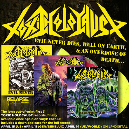 Toxic Holocaust: Announce Deluxe Reissues